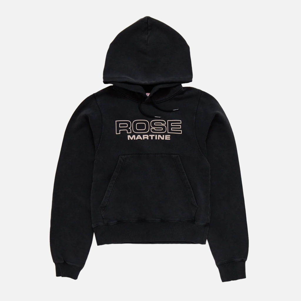 SHRUNKEN HOODIE - WASHED BLACK – lapstoneandhammer.com