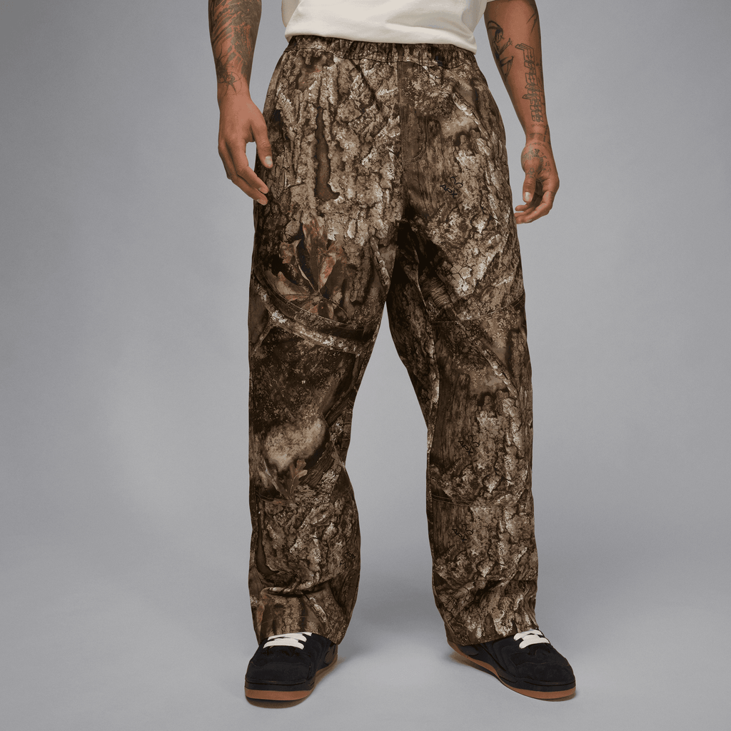 JORDAN BROOKLYN WOVEN REALTREE PANTS - MEDIUM OLIVE / SAIL