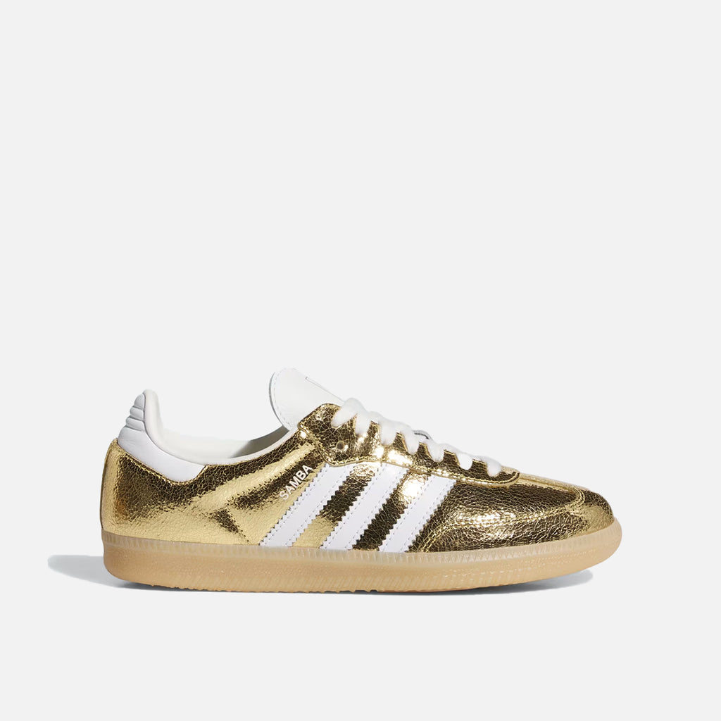 WMNS SAMBA OG  Adidas Metallic Gold Sambarose Women’s Sneakers main image 0