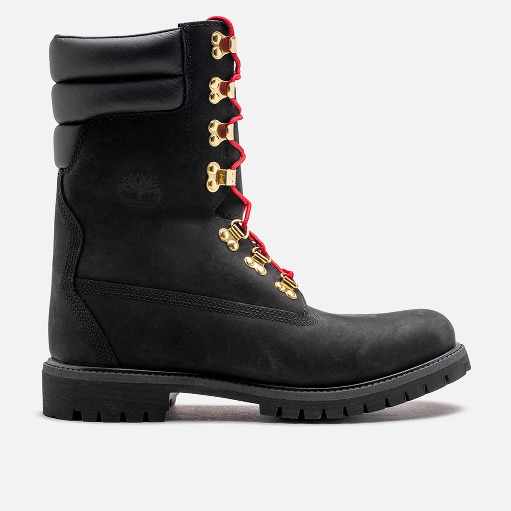 Leather Boots Mens Black And Gold Timberland Boots Black And Gold