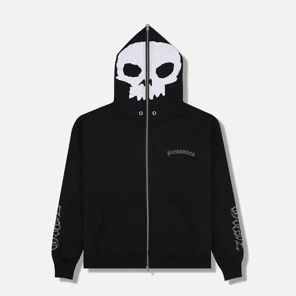 BALACLAVA ZIP HOODIE - BLACK – lapstoneandhammer.com