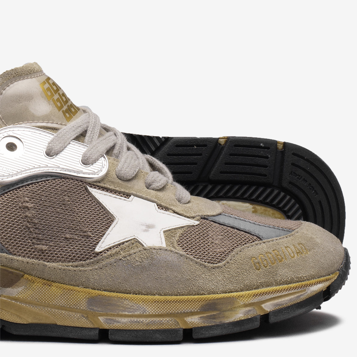 DAD STAR - TAUPE / WHITE / SILVER