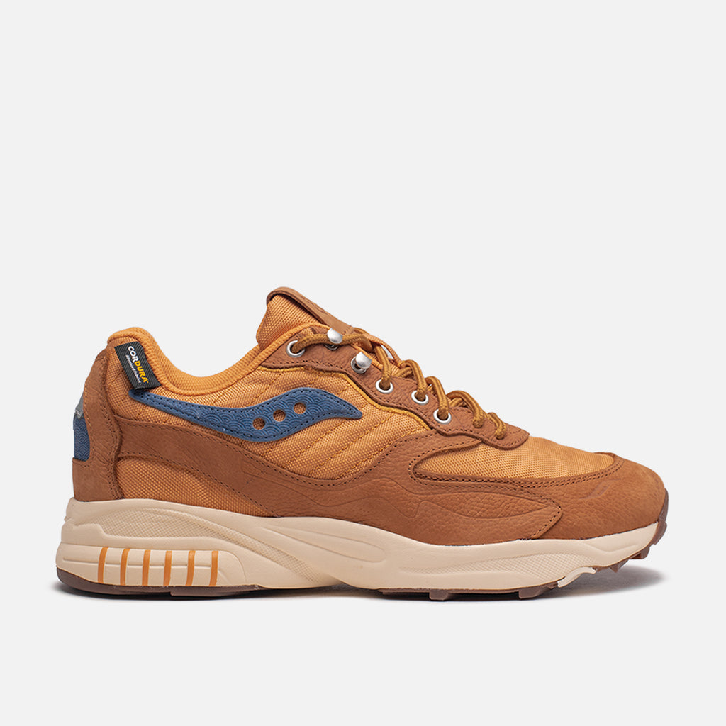 Saucony 3D Grid Hurricane Endless Knot Brown Rust Cordura Size 8.5 Saucony 3D Grid Hurricane Endless Knot Brown Rust Cordura  main image 2