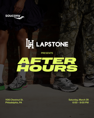 LAPSTONE X SAUCONY AFTER HOURS EVENT & TRIUMPH 4 "PHILLY LOVE" LAUNCH