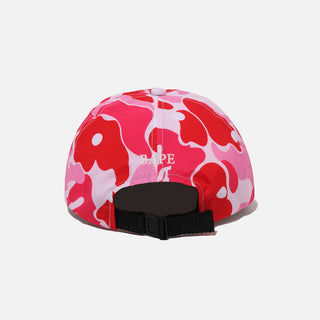 ABC DOT CAMO ONE POINT PANEL CAP - PINK