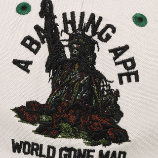 A BATHING APE CAP - GREEN