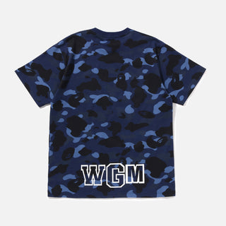 COLOR CAMO SHARK TEE - NAVY
