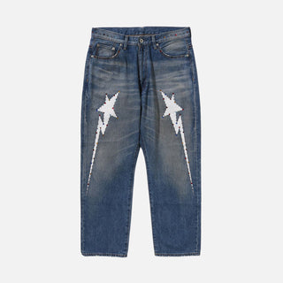 COLOR STONE 13 OZ DENIM PANTS - INDIGO