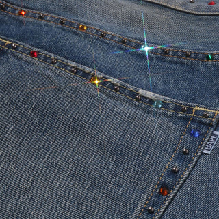 COLOR STONE 13 OZ DENIM PANTS - INDIGO