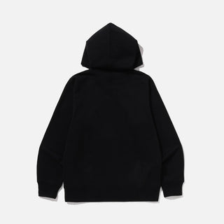 COLLEGE PULLOVER HOODIE - BLACK