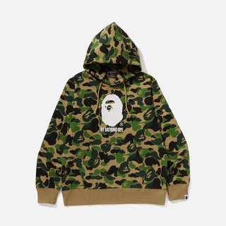 ABC CAMO BY BATHING APE PULLOVER HOODIE - GREEN