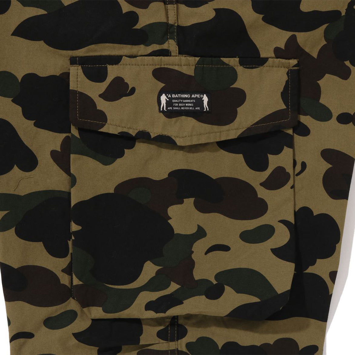 1ST CAMO REGULAR FIT 6 POCKET PANTS - GREEN – lapstoneandhammer.com