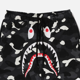 CITY CAMO SHARK RELAXED FIT SWEATPANTS - BLACK