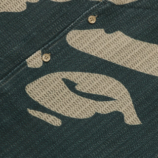 MEGA ABC CAMO MESH SHIRT - GREEN
