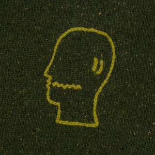 LOGOHEAD ALPACA CREWNECK - GREEN