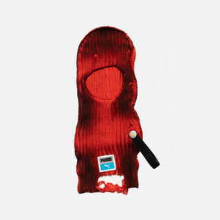 A$AP ROCKY X PUMA KNITTED BALACLAVA - BLACK / RED