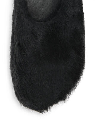 FUSSBETT SABOT - BLACK