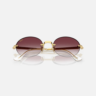 A$AP ROCKY X RAY-BAN RB3929 - GOLD / CLEAR GRADIENT DARK VIOLET