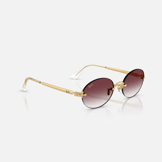A$AP ROCKY X RAY-BAN RB3929 - GOLD / CLEAR GRADIENT DARK VIOLET