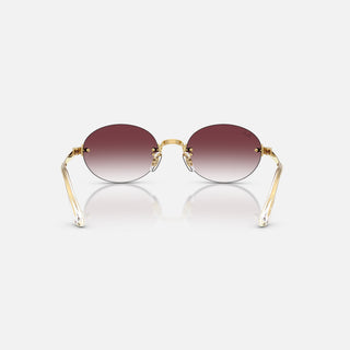 A$AP ROCKY X RAY-BAN RB3929 - GOLD / CLEAR GRADIENT DARK VIOLET