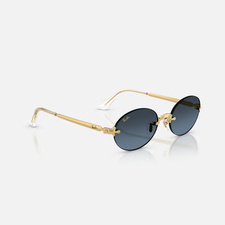 A$AP ROCKY X RAY-BAN RB3929 - GOLD / BLUE GRADIENT DARK GREY