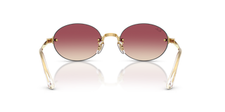 A$AP ROCKY X RAY-BAN RB3929 - POLISHED ARISTA GOLD / CLEAR GRADIENT DARK VIOLET