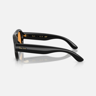 A$AP ROCKY X RAY-BAN AVIATOR PUFFER - BLACK / ORANGE