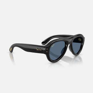 A$AP ROCKY X RAY-BAN AVIATOR PUFFER - BLACK / BLUE