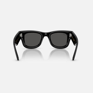 A$AP ROCKY X RAY-BAN WAYFARER PUFFER CRYSTAL EDITION - BLACK