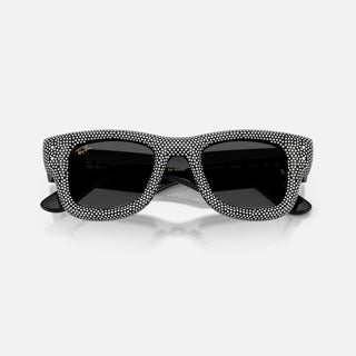 A$AP ROCKY X RAY-BAN WAYFARER PUFFER CRYSTAL PAVÉ EDITION - BLACK