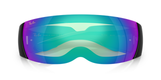 A$AP ROCKY X RAY-BAN ULTRA WRAP 002 - BLACK / MIRROR BLUE