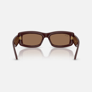A$AP ROCKY X RAY-BAN KILIANE PUFFER - BROWN / BROWN