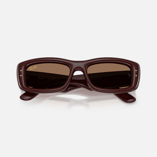 A$AP ROCKY X RAY-BAN KILIANE PUFFER - BROWN / BROWN