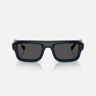 A$AP ROCKY X RAY-BAN FLACKO PUFFER - TRANSPARENT BLUE / GREY