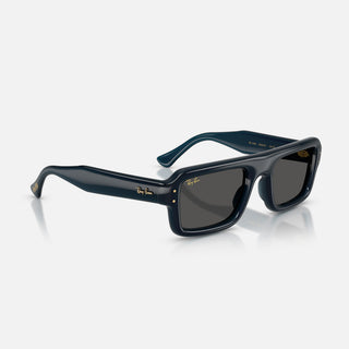 A$AP ROCKY X RAY-BAN FLACKO PUFFER - TRANSPARENT BLUE / GREY