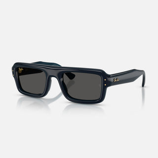 A$AP ROCKY X RAY-BAN FLACKO PUFFER - TRANSPARENT BLUE / GREY