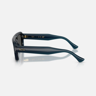 A$AP ROCKY X RAY-BAN FLACKO PUFFER - TRANSPARENT BLUE / GREY
