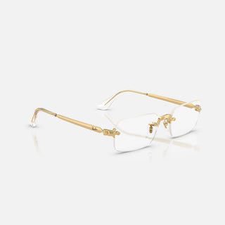 A$AP ROCKY X RAY-BAN RX3928V - GOLD / CLEAR