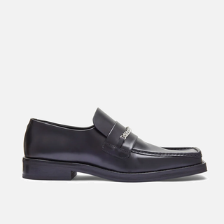 SQUARE TOE LOAFER - BLACK