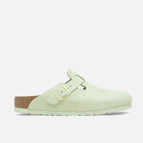 BOSTON SUEDE - FADED LIME