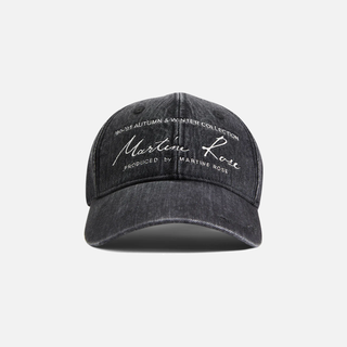 SIGNATURE CAP - WASHED BLACK