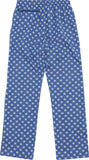 POLY JACQUARD TRACK PANT - BLUE STAR