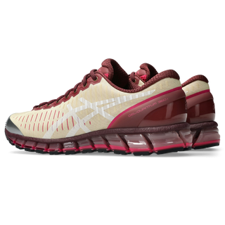 ABOVE THE CLOUDS X ASICS GEL-QUANTUM 360 I - SOFT YELLOW / BRISKET RED