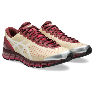 ABOVE THE CLOUDS X ASICS GEL-QUANTUM 360 I - SOFT YELLOW / BRISKET RED