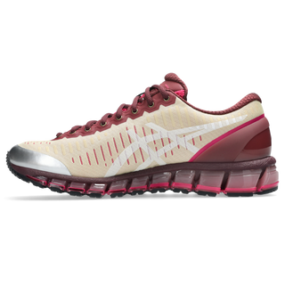 ABOVE THE CLOUDS X ASICS GEL-QUANTUM 360 I - SOFT YELLOW / BRISKET RED