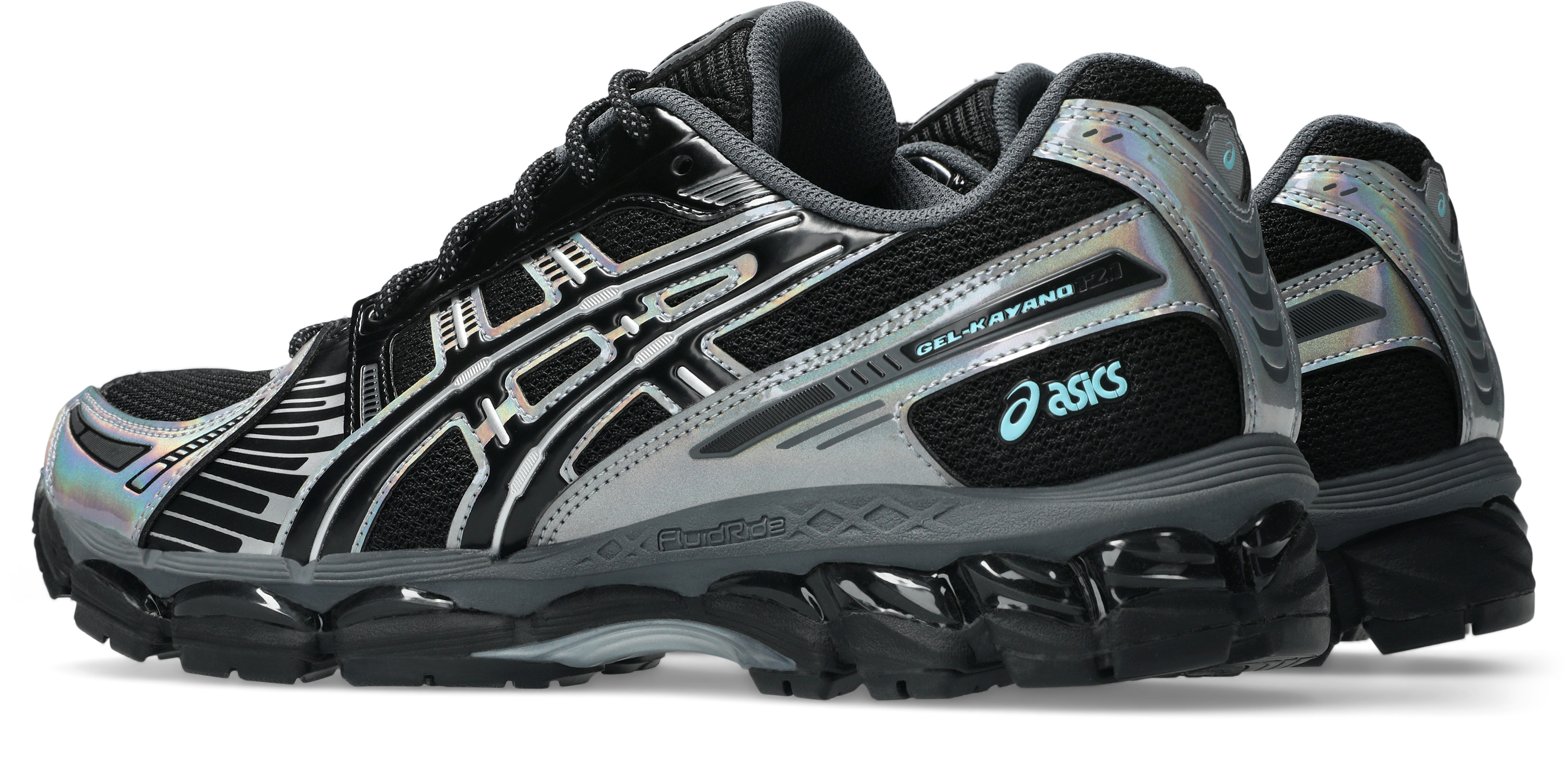 GEL-KAYANO 12.1 - BLACK / PURE SILVER GEL-KAYANO 12.1 - BLACK / PURE SILVER
