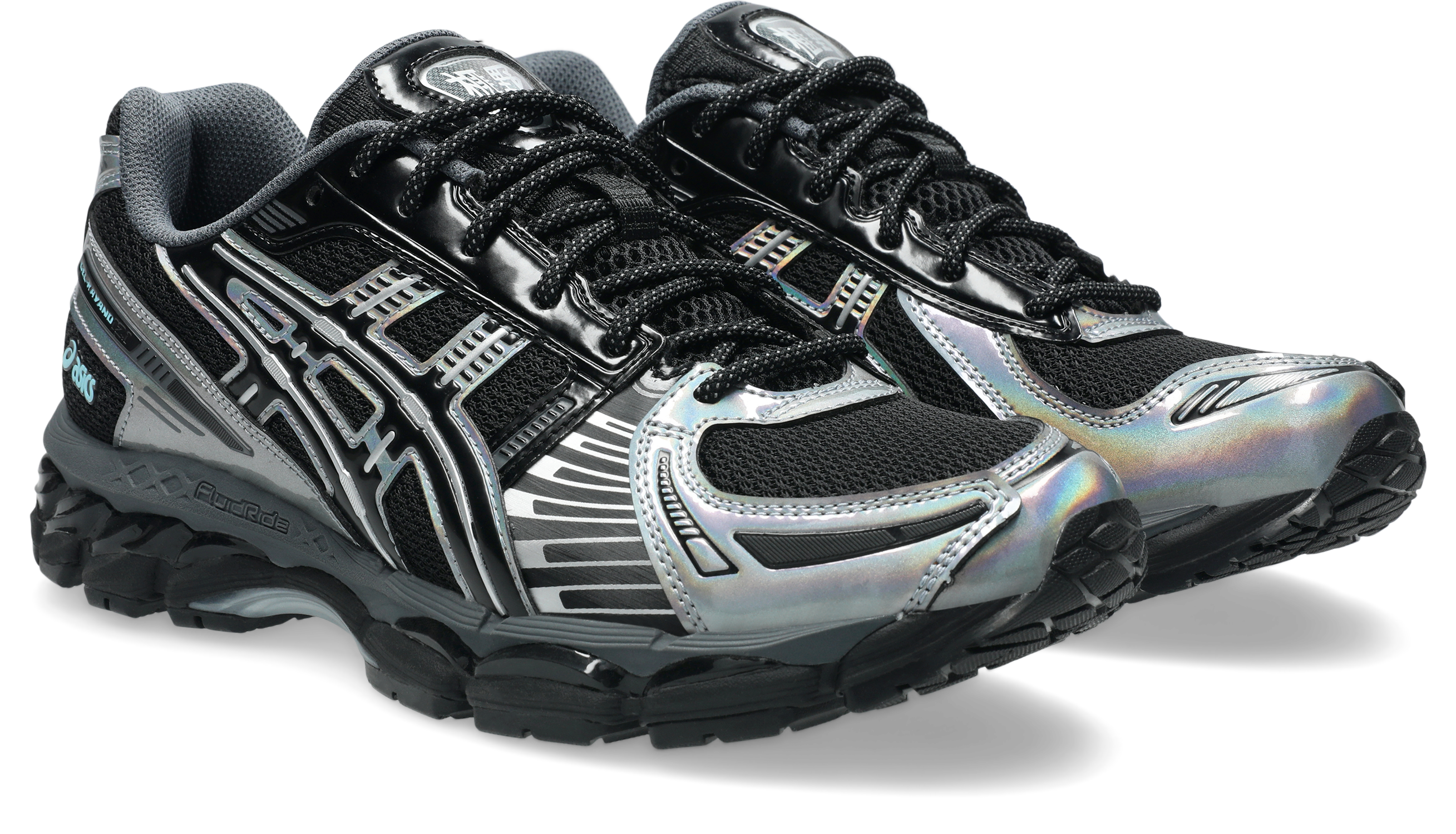 GEL-KAYANO 12.1 - BLACK / PURE SILVER GEL-KAYANO 12.1 - BLACK / PURE SILVER