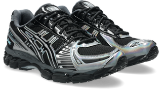 GEL-KAYANO 12.1 - BLACK / PURE SILVER "IRRIDECENT"