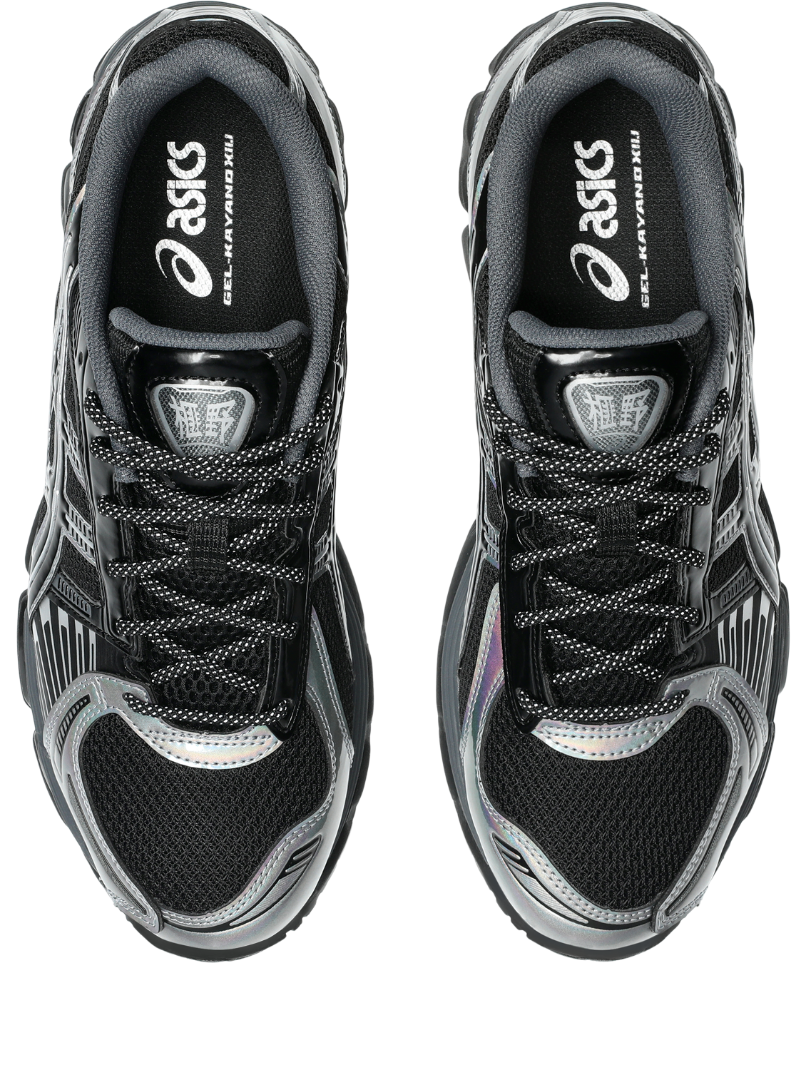 GEL-KAYANO 12.1 - BLACK / PURE SILVER GEL-KAYANO 12.1 - BLACK / PURE SILVER