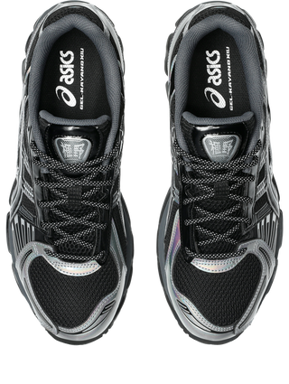 GEL-KAYANO 12.1 - BLACK / PURE SILVER "IRRIDECENT"